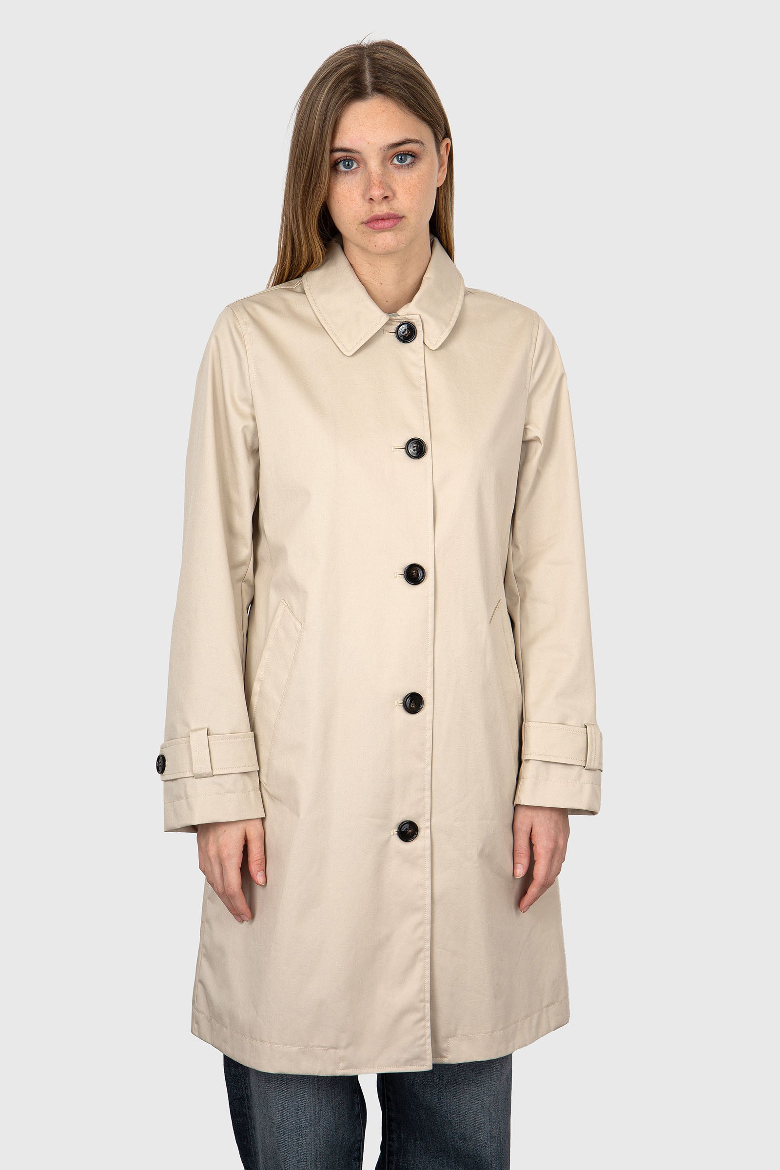 Woolrich Trench Havice Synthetic Beige Light - 1