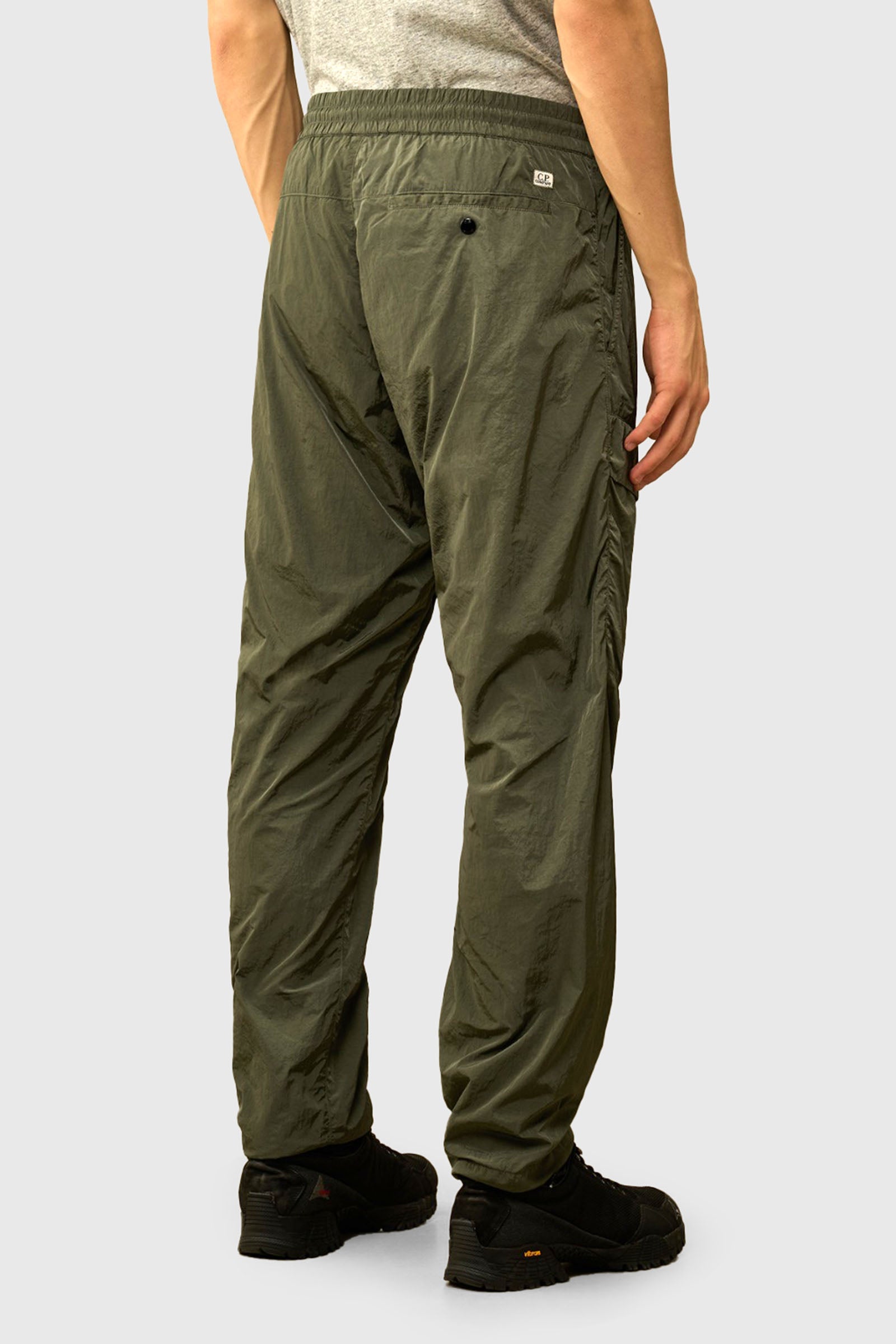 C.p. Company Pantalone Cargo Loose Chrome-r Verde Militare Uomo - 3