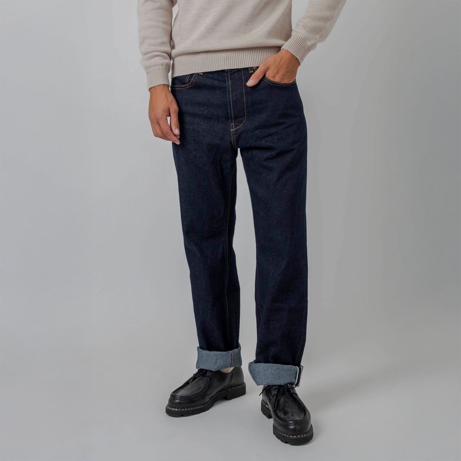 Tela Genova Jeans Rodolfo Blu Scuro Uomo - 8