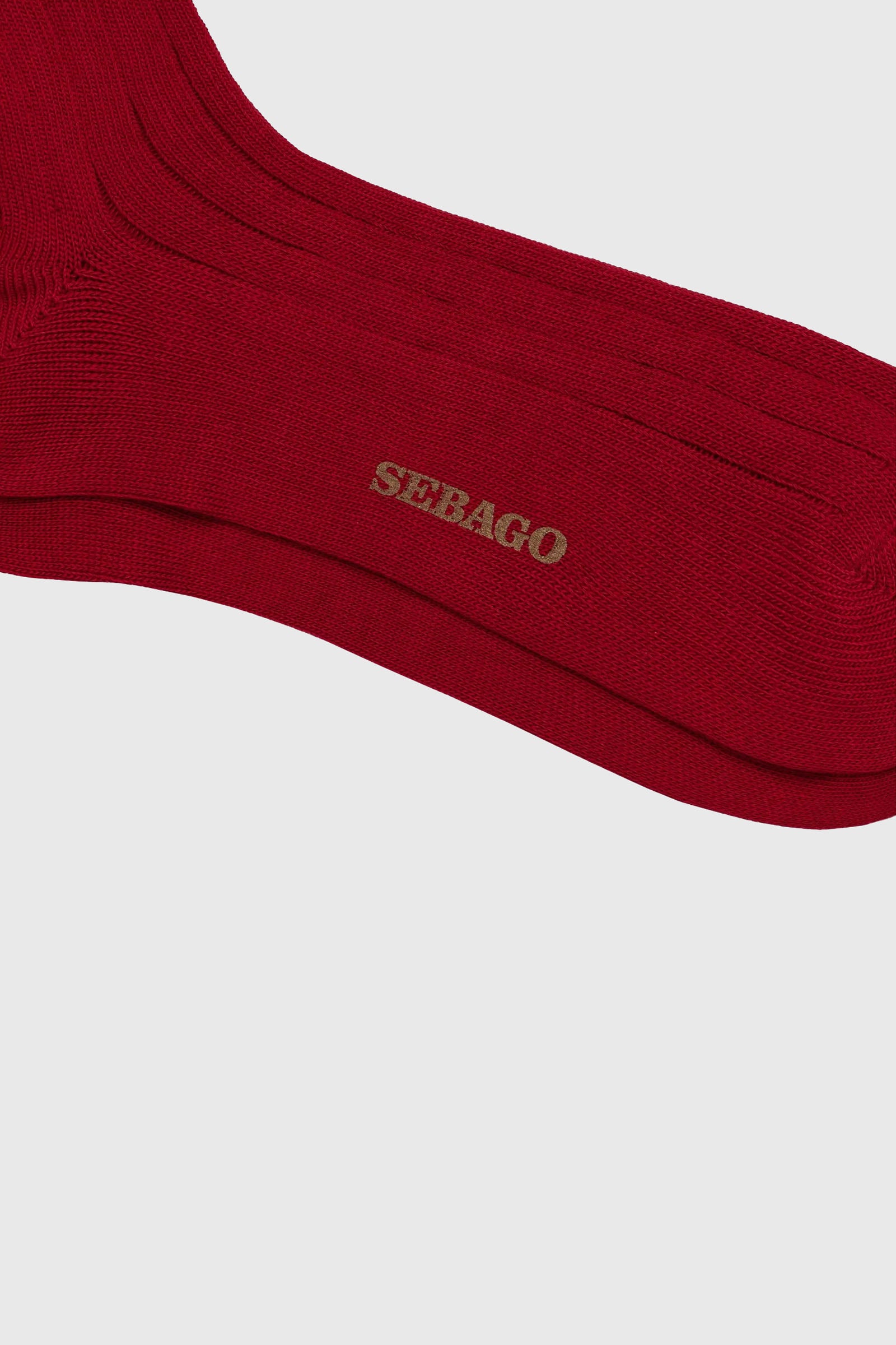 Sebago Calzino Sangerville Polol Rosso Unisex - 2