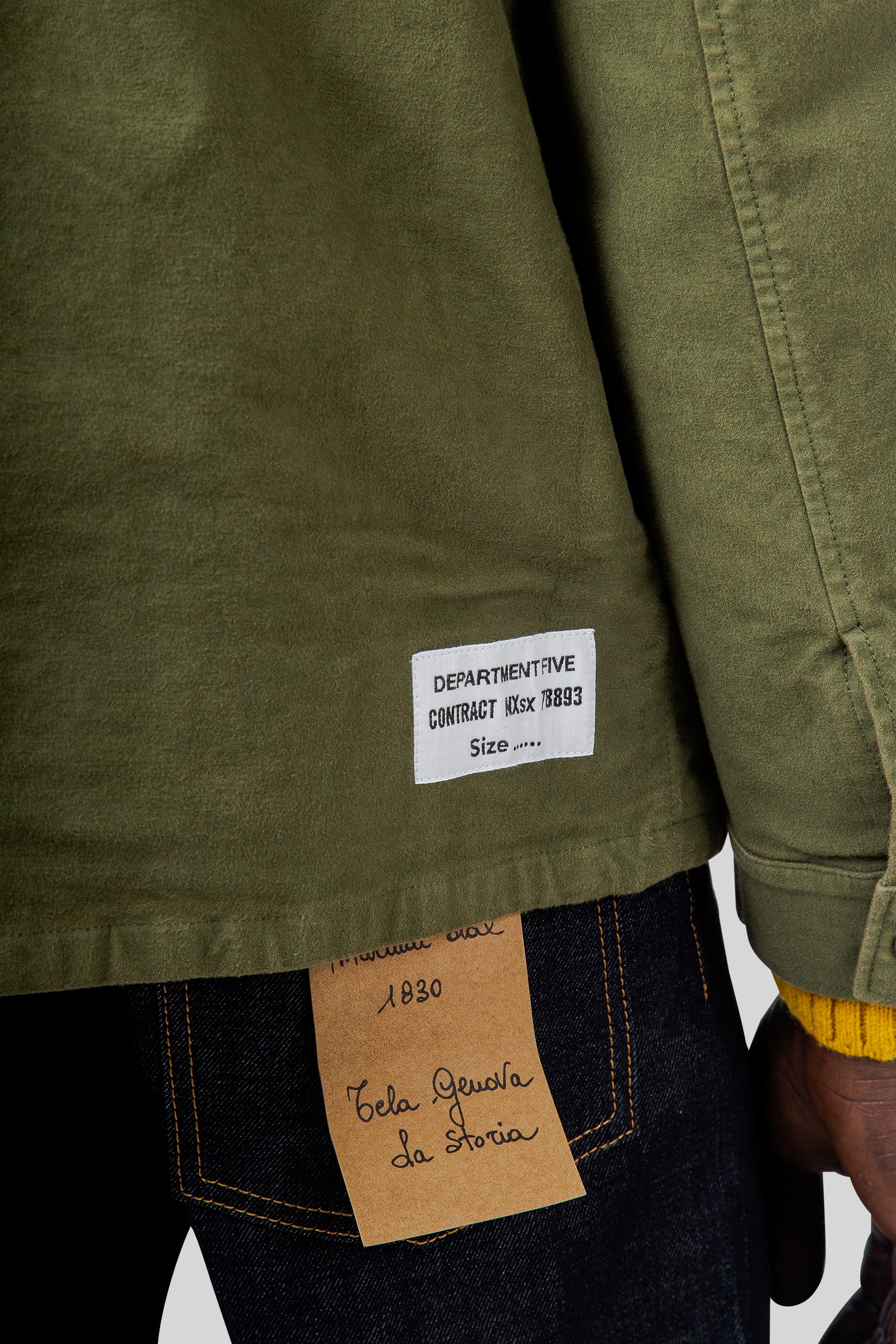 Department Five Overshirt Wilde Verde Militare Uomo - 6