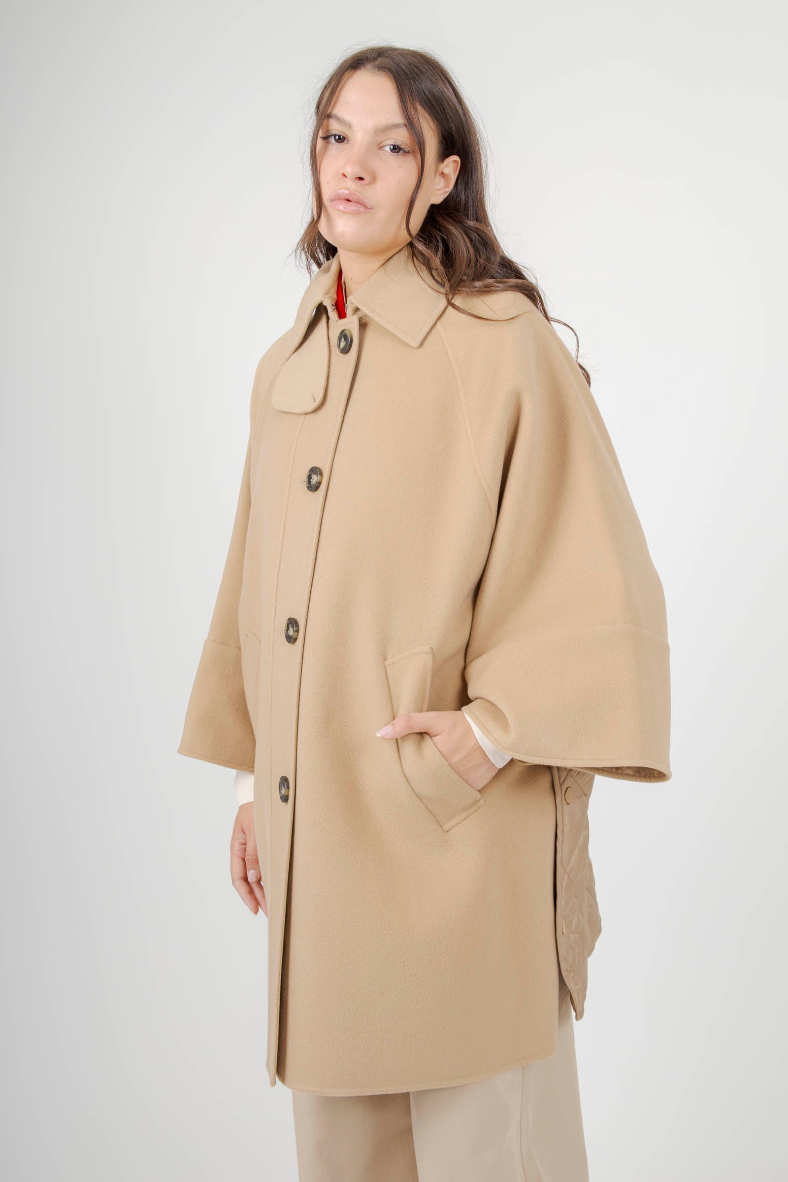 Double-drap Wool Coat - 5