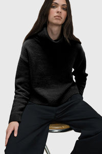 Rrd Maglia Cinematt Turtleneck Wom Nero Donna rrd