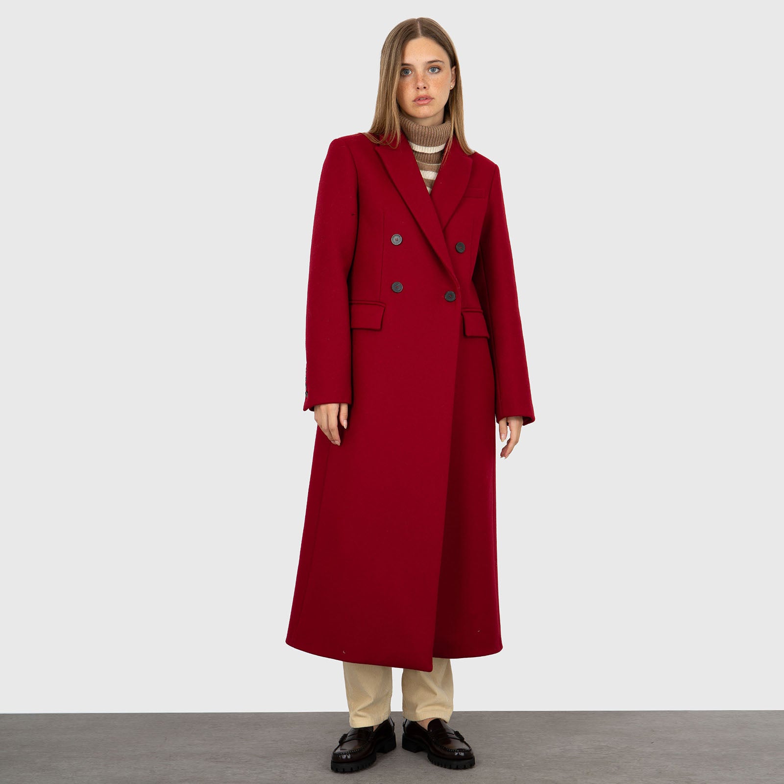 Semicouture Cappotto Heloise Rosso Donna - 10