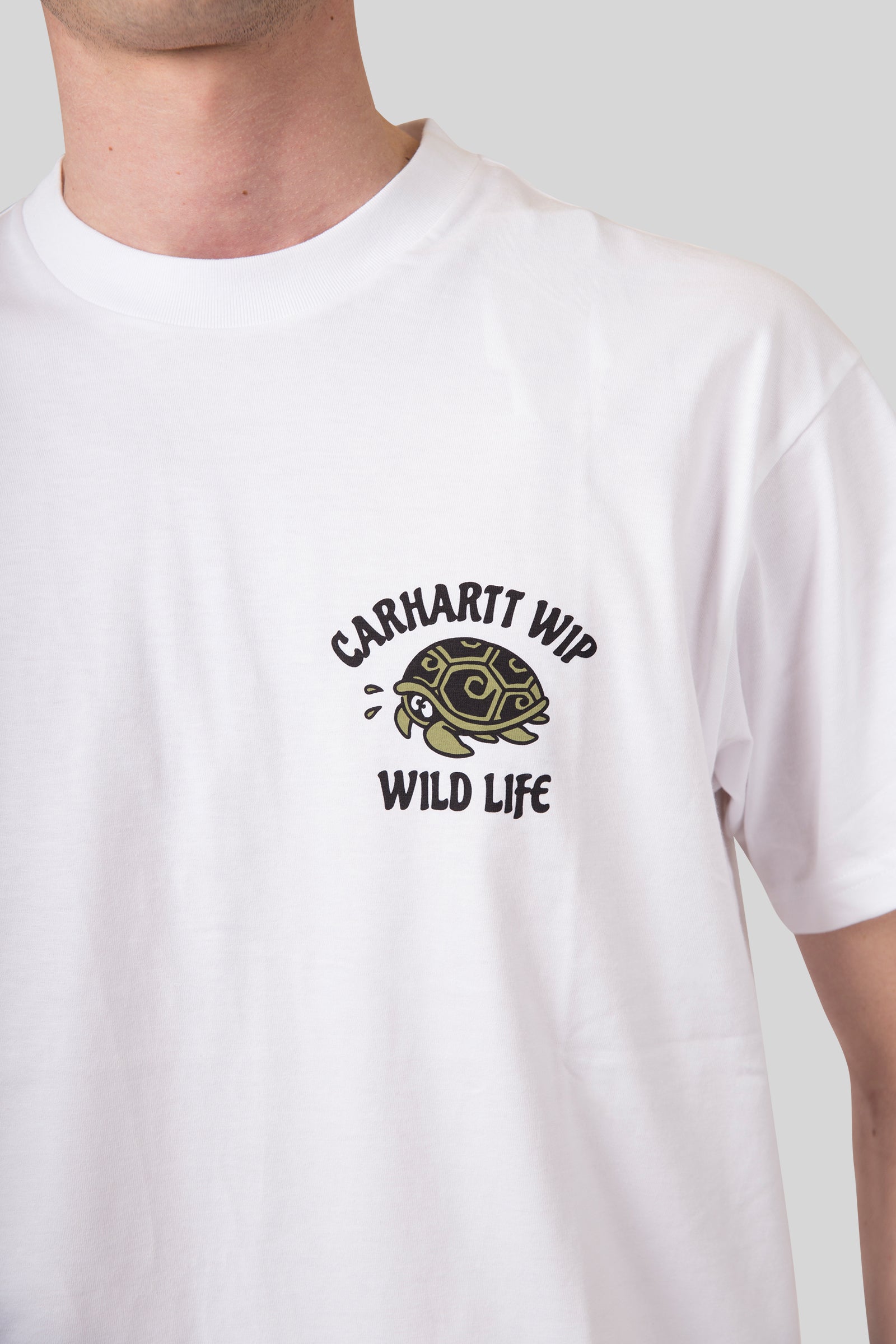 Carhartt Wip S/s Wild Life T-shirt Bianco Uomo - 3