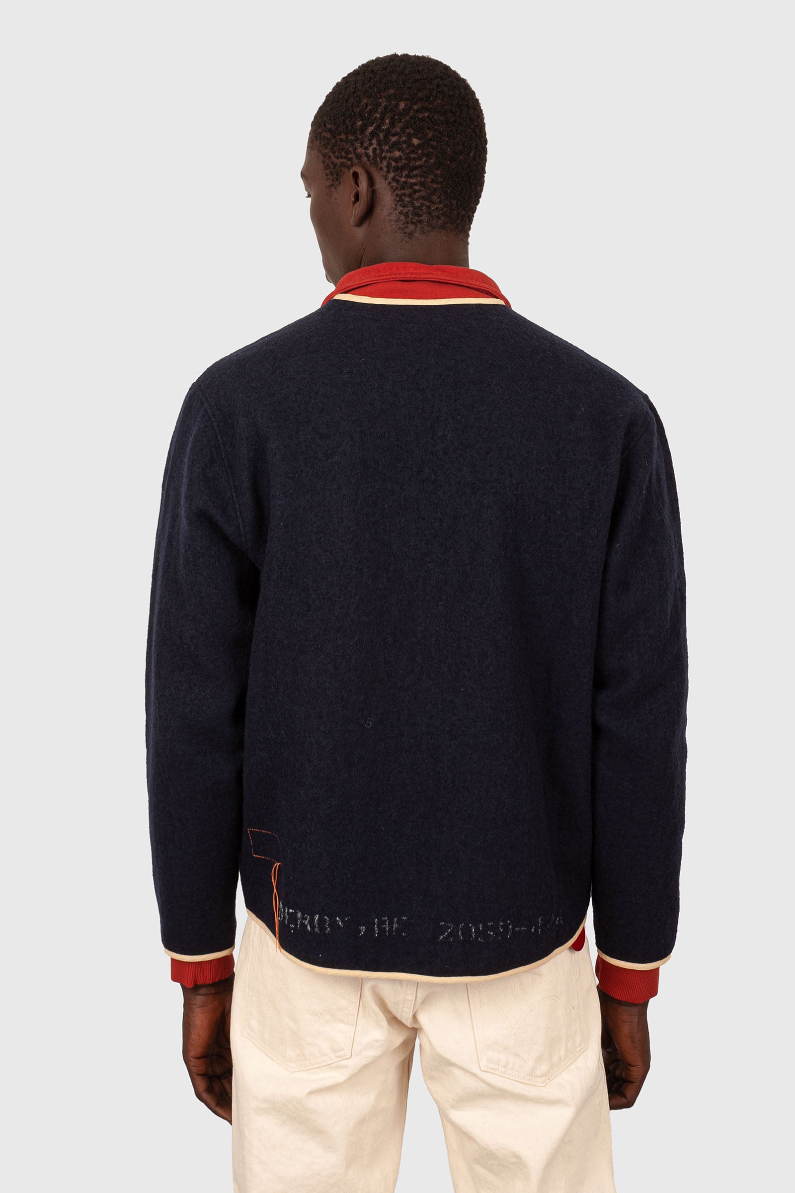 Fortela Giacca Sherpa Blu Navy Uomo - 4