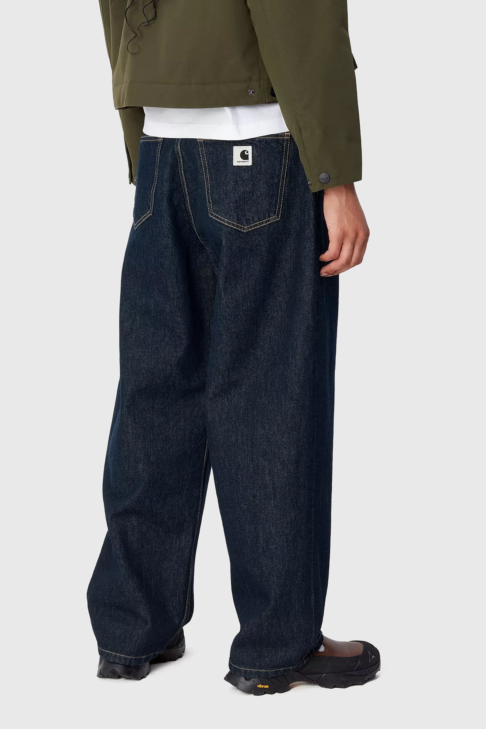 Carhartt Wip W' Brandon Pant Blu Scuro Donna - 4