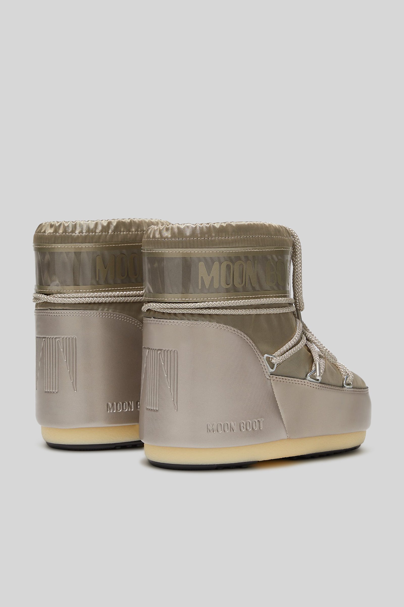 Moon Boot Icon Low Glance Platino Donna - 3