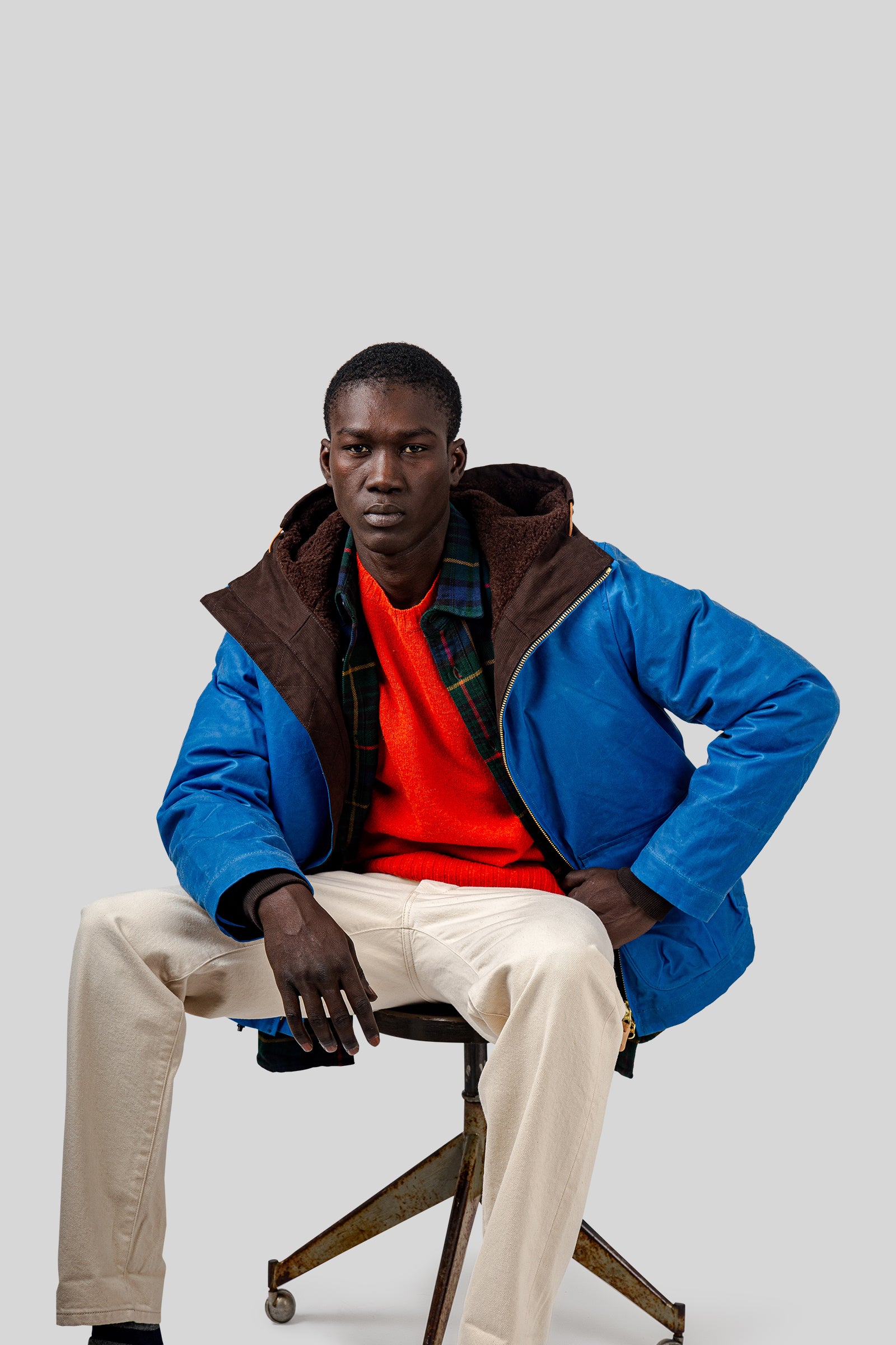 Manifattura Ceccarelli Blazer Coat Royal Uomo - 2
