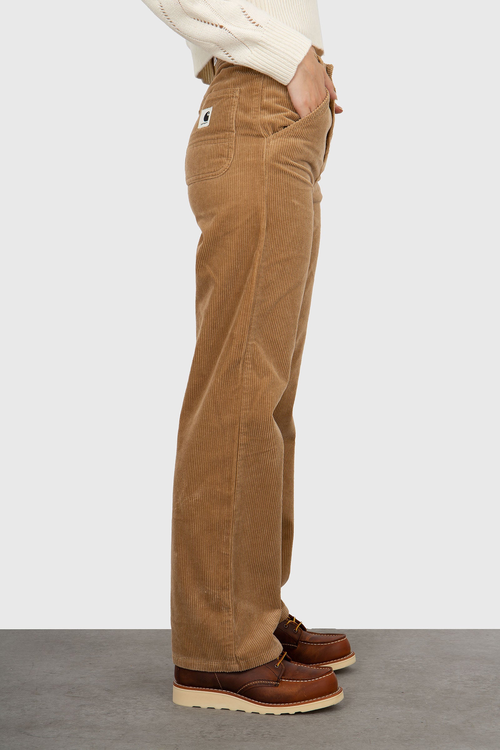 Carhartt Wip W' Simple Pant Beige Donna - 4