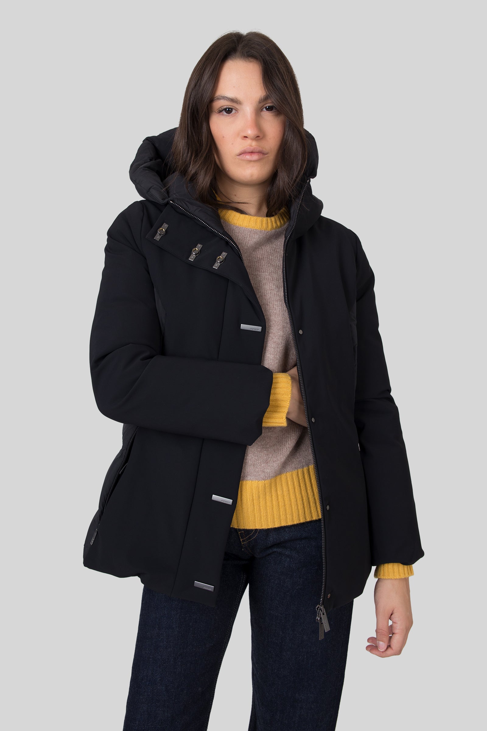 Rrd Surflex Winter Hybrid Zar Wom Jacket Nero Donna - 6