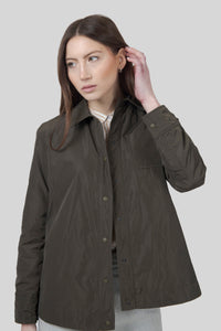 Aspesi Giacca Lucciola Verde Militare Donna aspesi