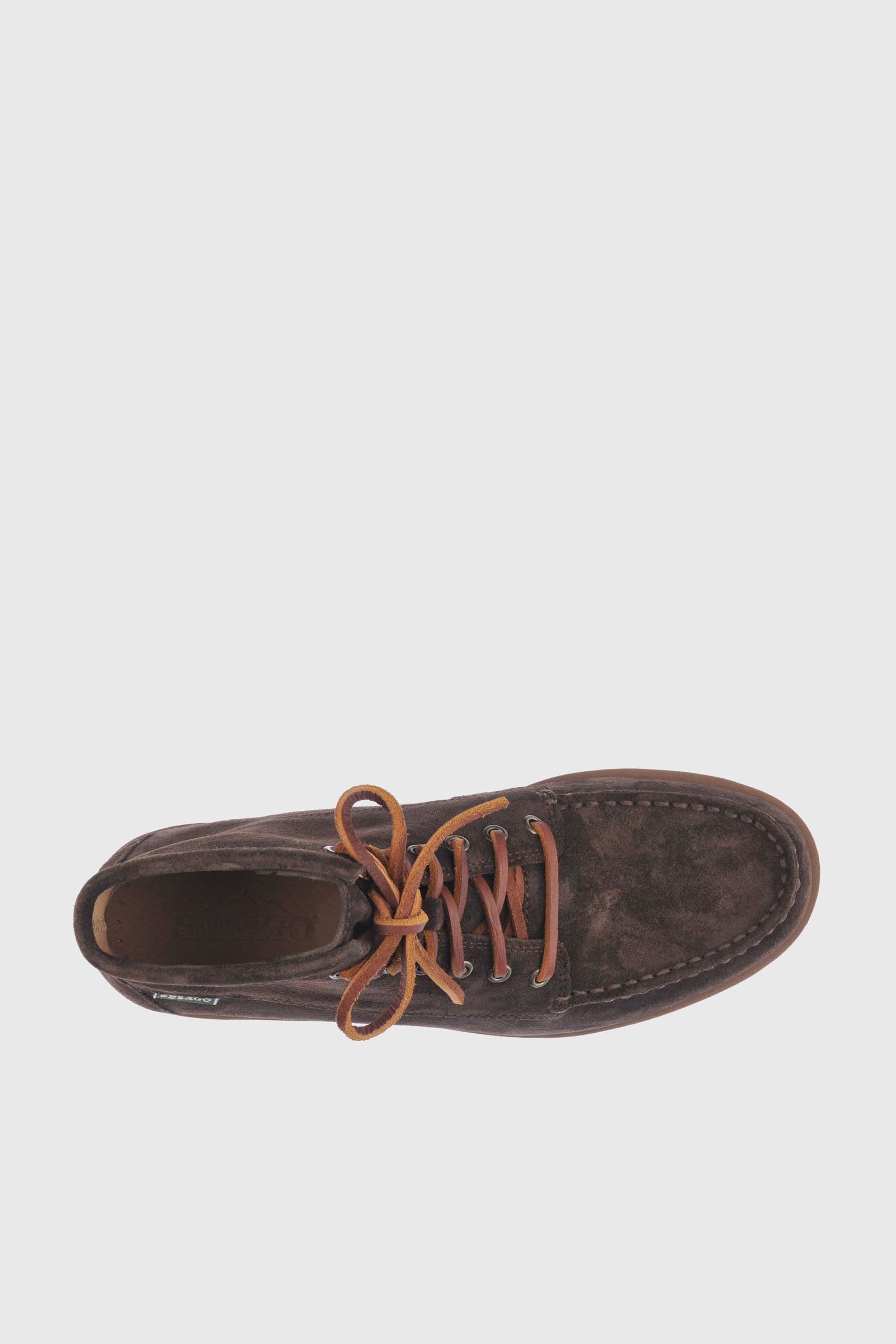 Sebago Scarponcino Tala Mid Suede Marrone Scuro Uomo - 2