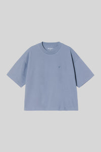 Carhartt Wip T-shirt W' S/s Chester Azzurro Donna carhartt wip
