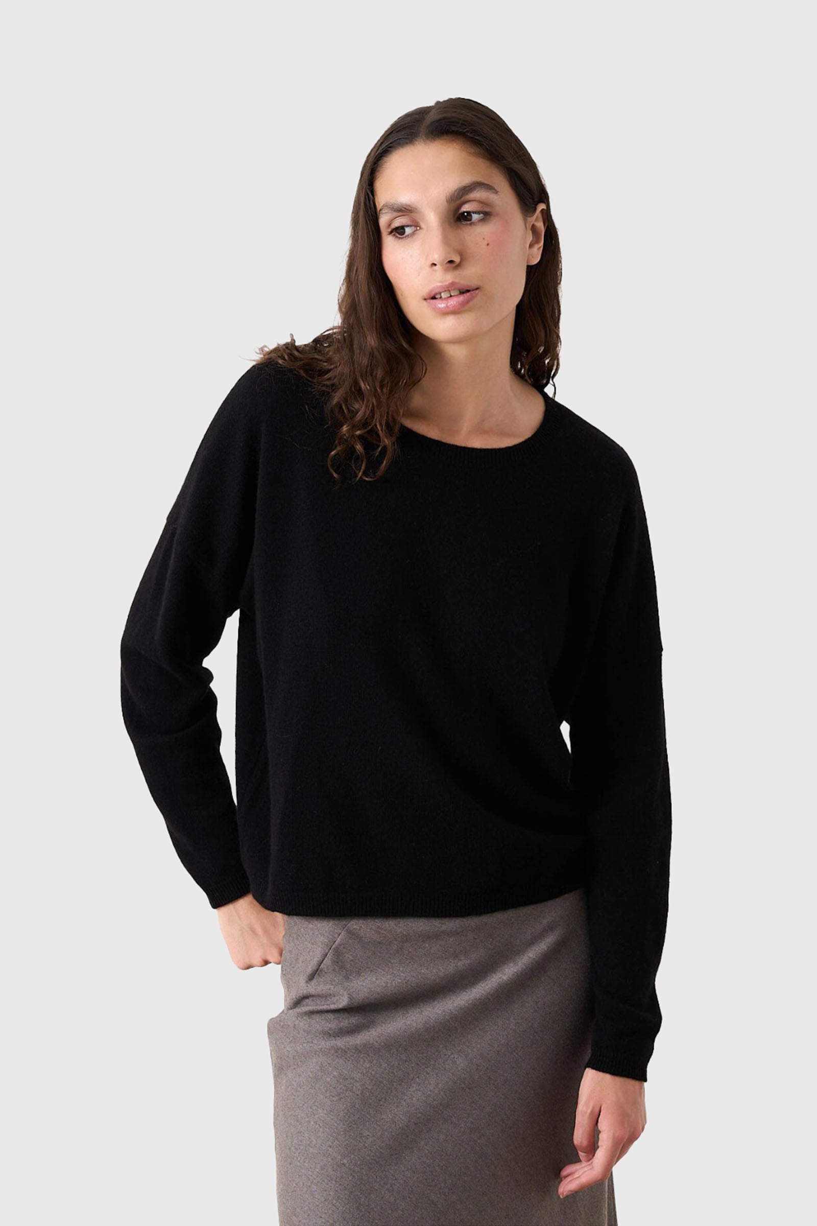 Absolut Cashmere Maglia Kaira Nero Donna - 1