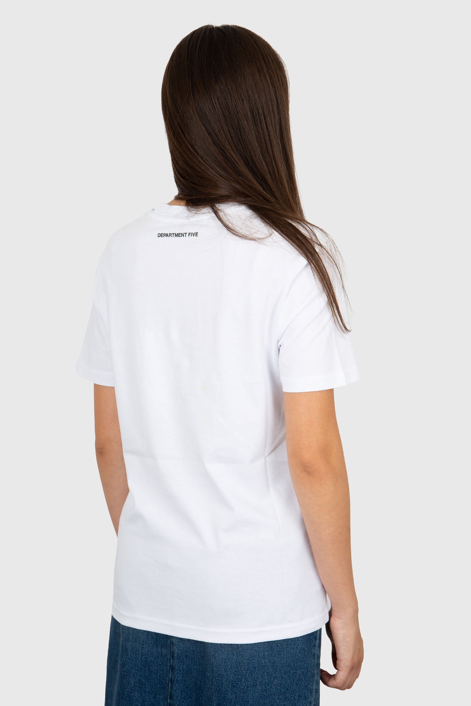 Department Five T-shirt Girocollo Fleur Bianco Donna - 4