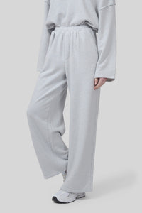 American Vintage Pantalone Jogging Dantown Grigio Chiaro Donna american vintage