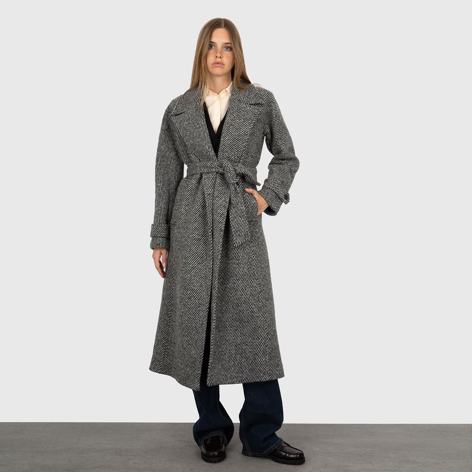 Semicouture Cappotto Ashlyn Grigio Donna - 7