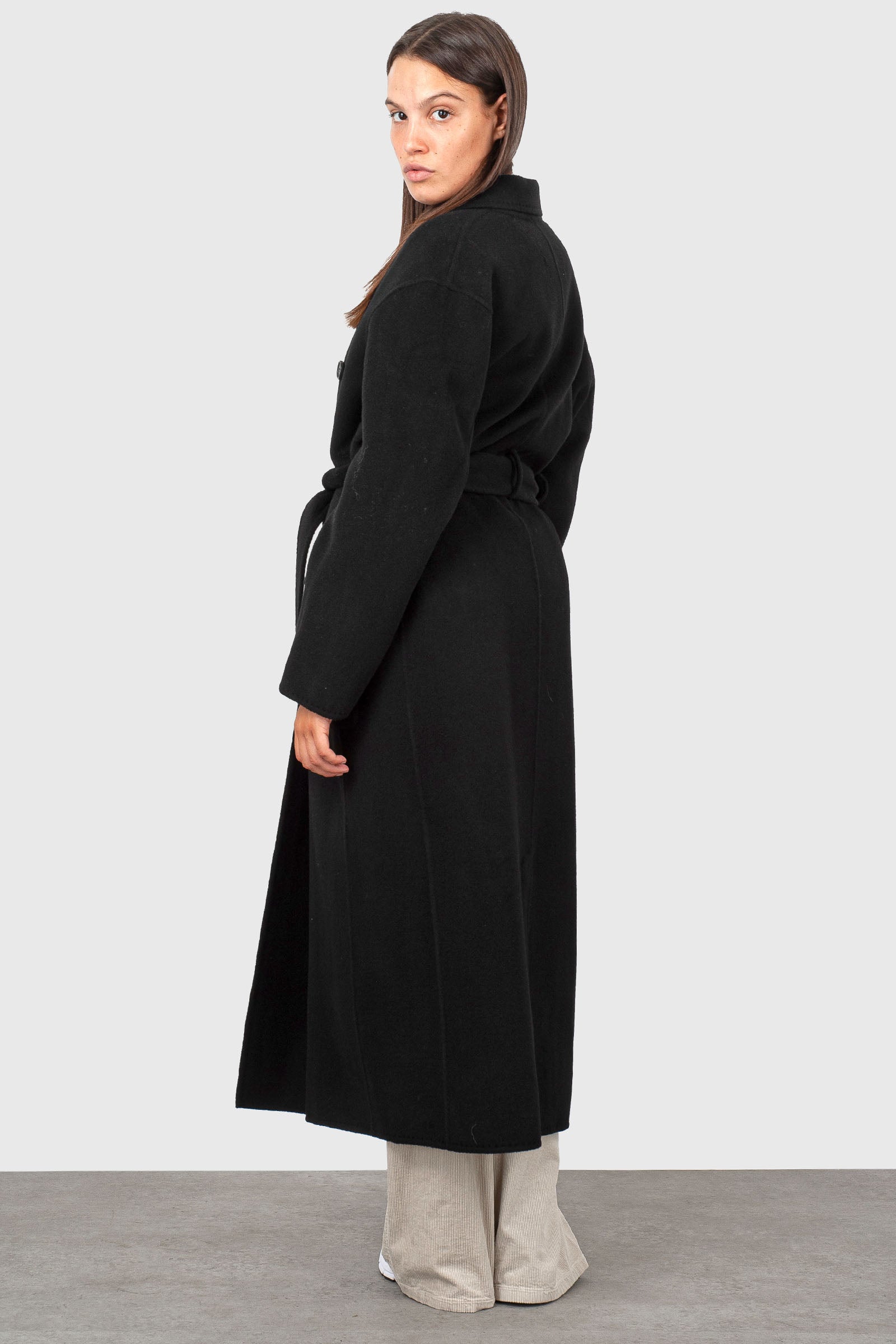 Department Five Cappotto Doppiopetto Deacon Nero Donna - 4