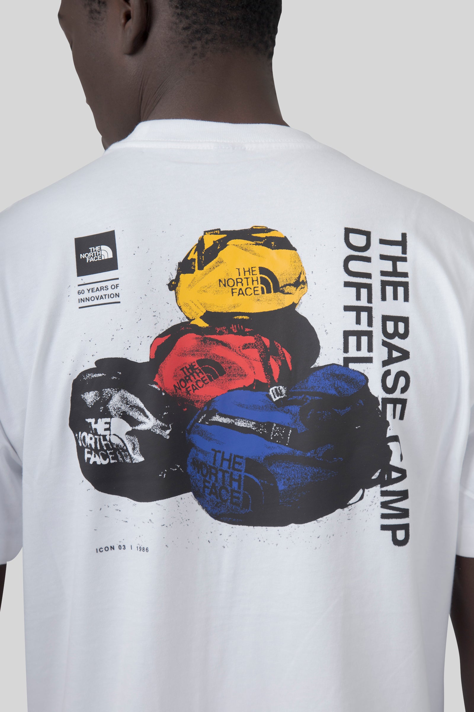 The North Face T-shirt Bcd Celebration Relaxed Bianco Uomo - 2