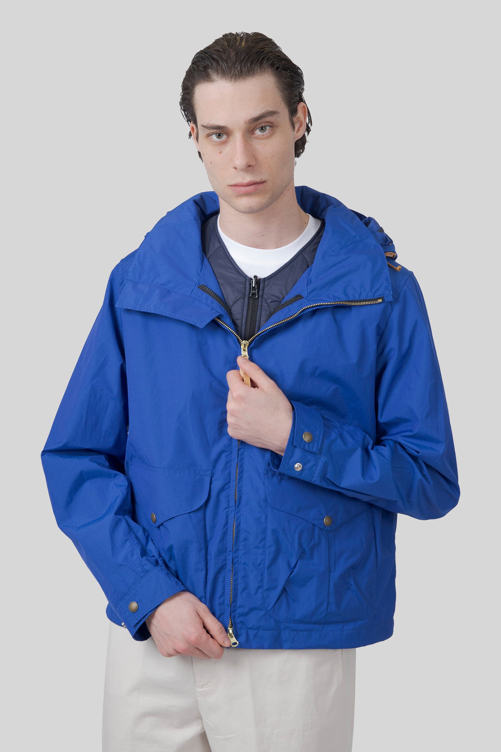 Manifattura Ceccarelli All Season Blazer Coat Cobalto Uomo - 6