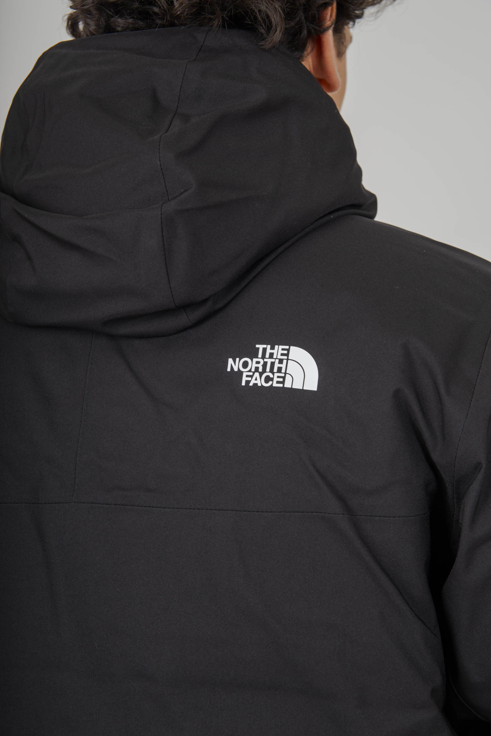 The North Face Tnf Range Down Hooded Jacket Nero Uomo - 6