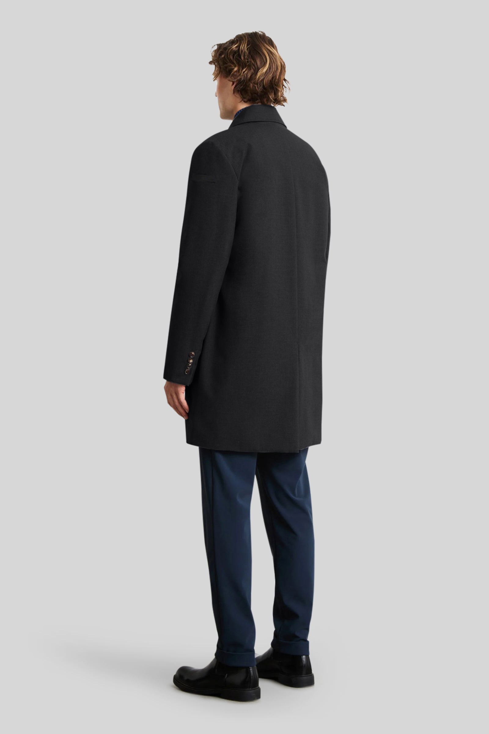 Rrd Terzilio Duck Coat Jkt Blu Scuro Uomo - 4