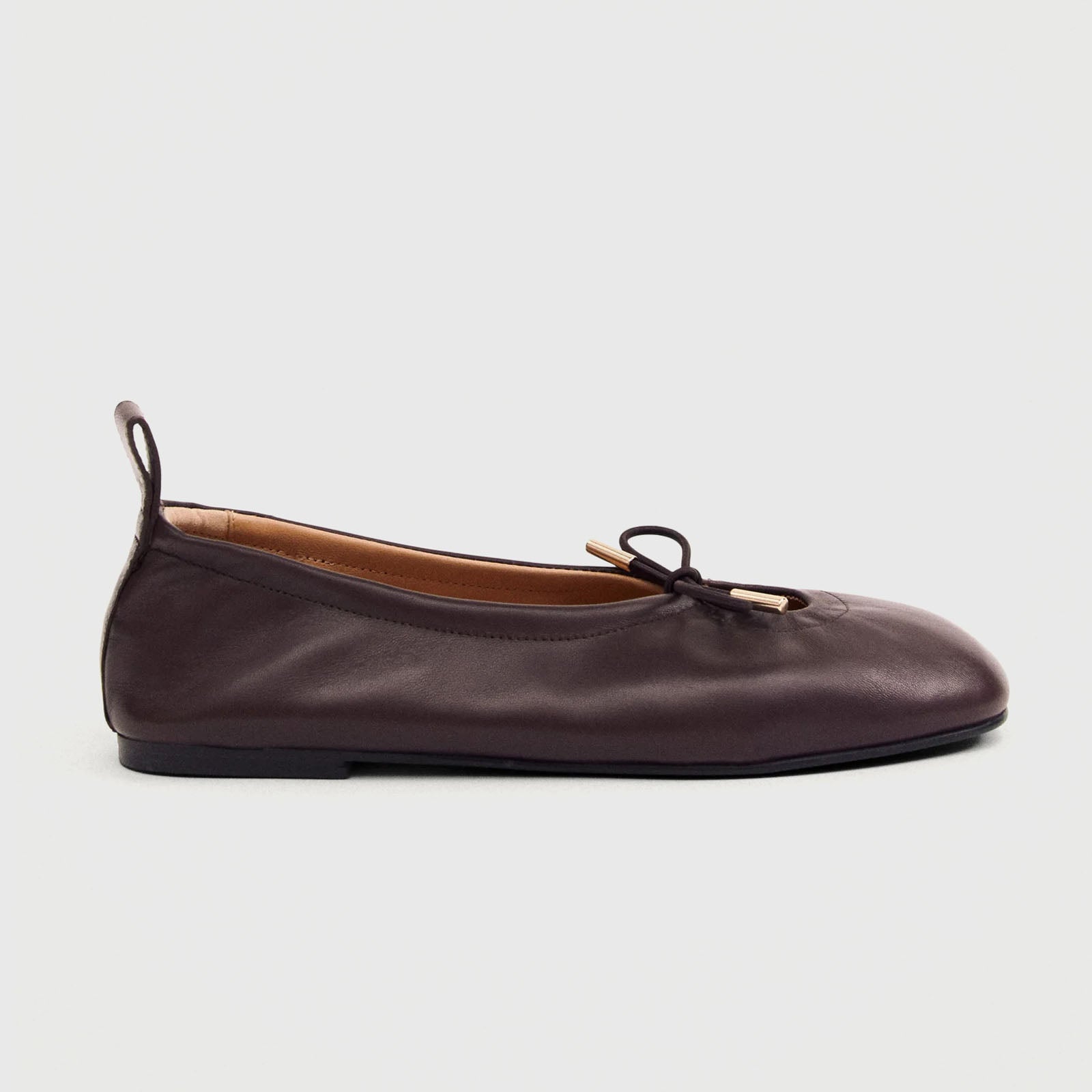 Alohas Ballaerina Rosalind Brown Leather Marrone Donna - 6