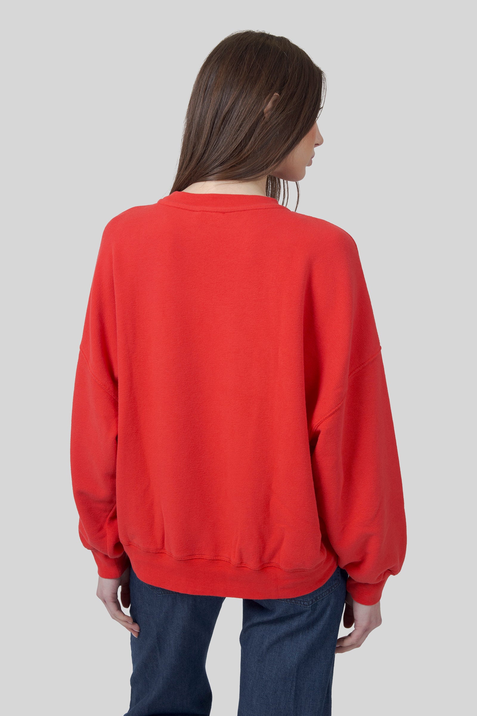 American Vintage Felpa Atubay Rosso Donna - 5