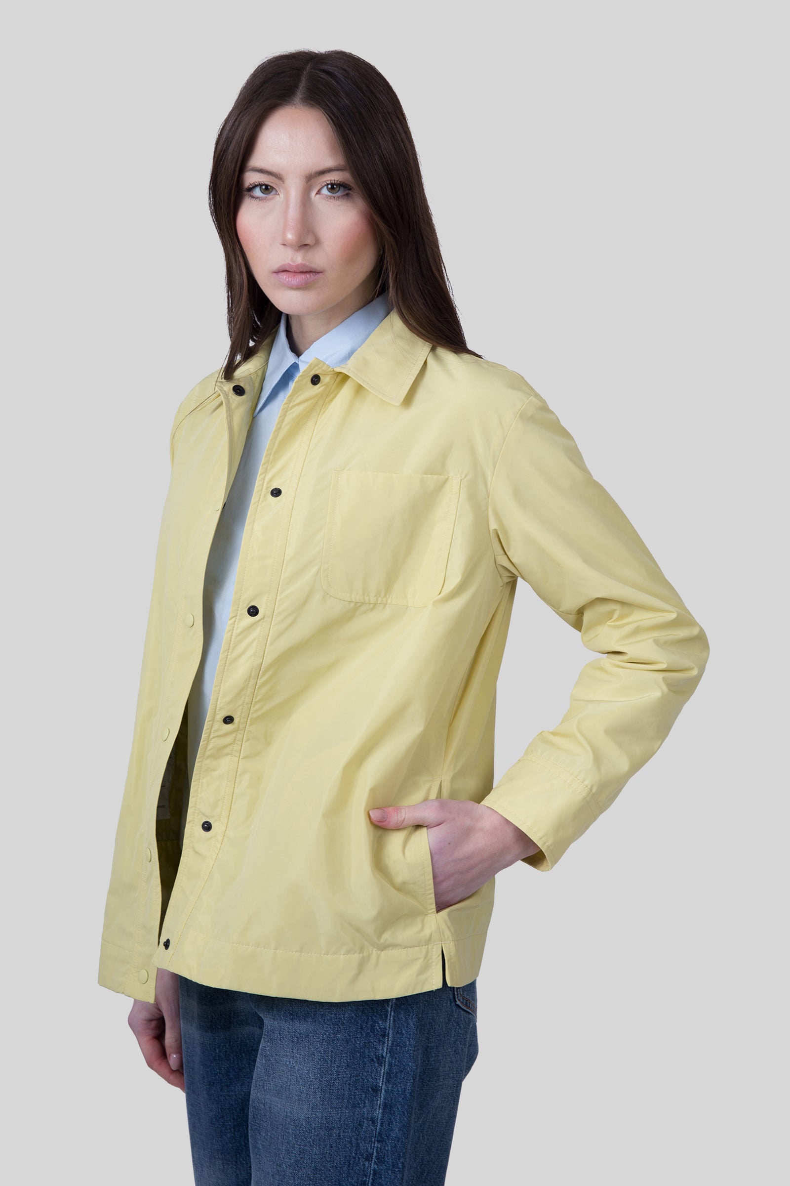 Aspesi Giacca Lucciola Giallo Donna - 5