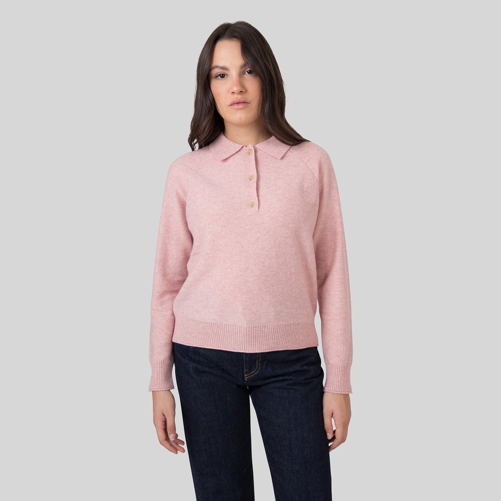Absolut Cashmere Maglia Milla Rosa Chiaro Donna - 6