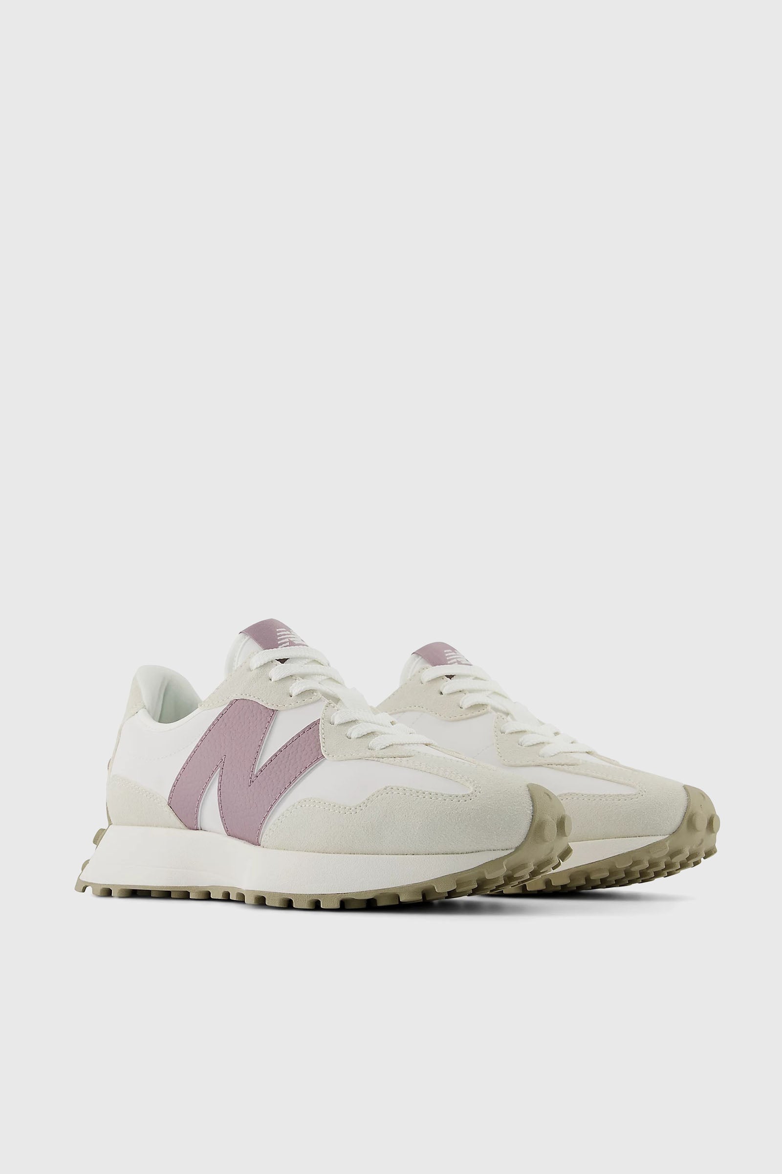 New Balance Sneaker 327 Bianco/lilla Donna - 2