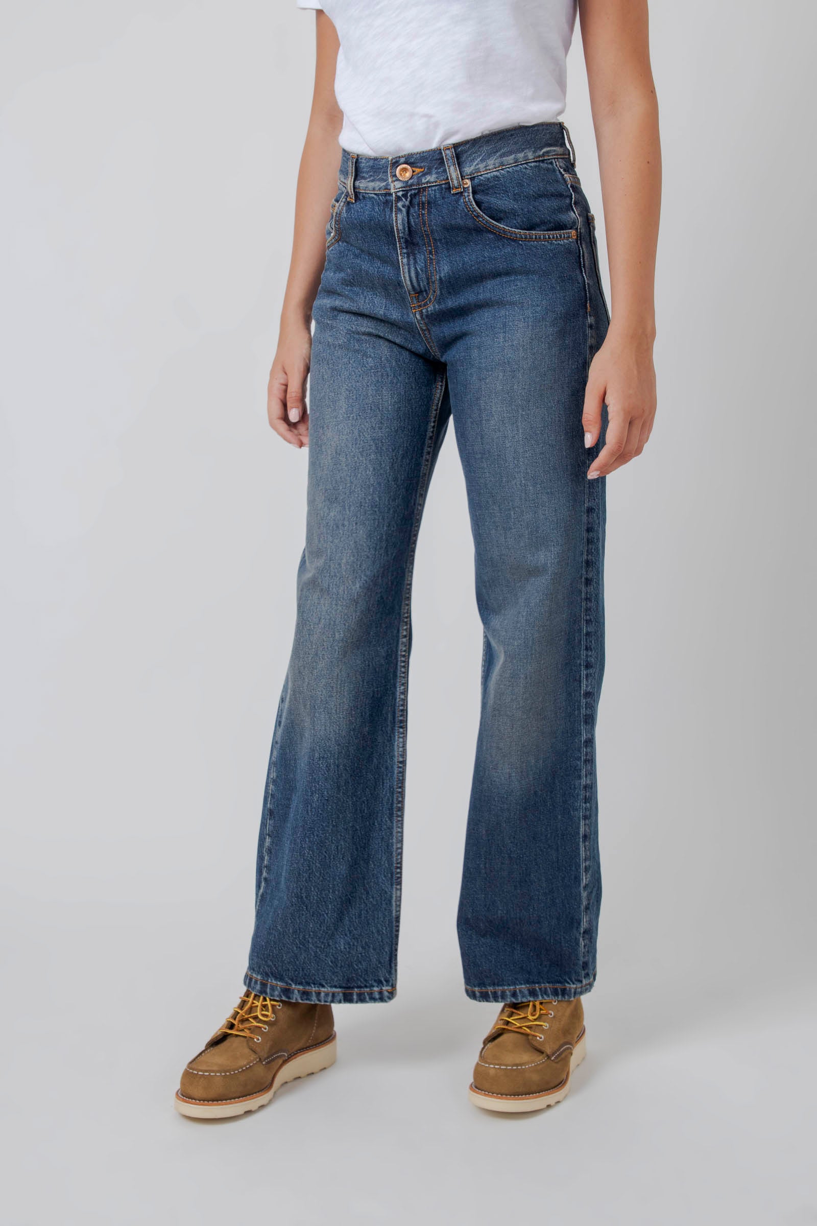 Straight Leg Jeans - 3