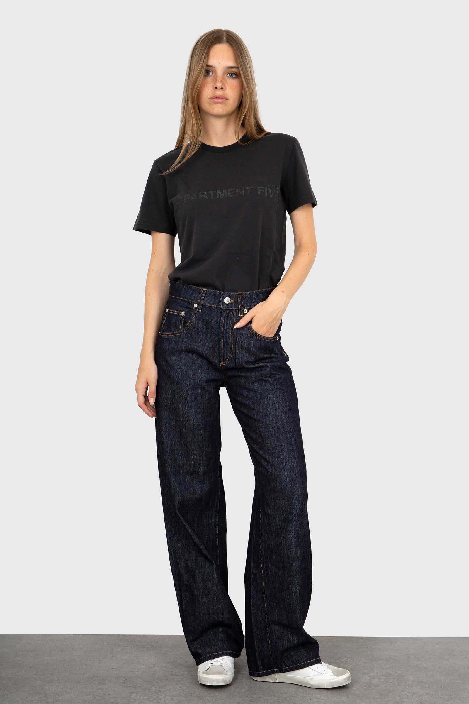 Department Five Jeans Pop Blu Scuro Donna - 2