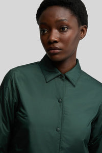 Aspesi Camicia Glue Verde Scuro Donna aspesi