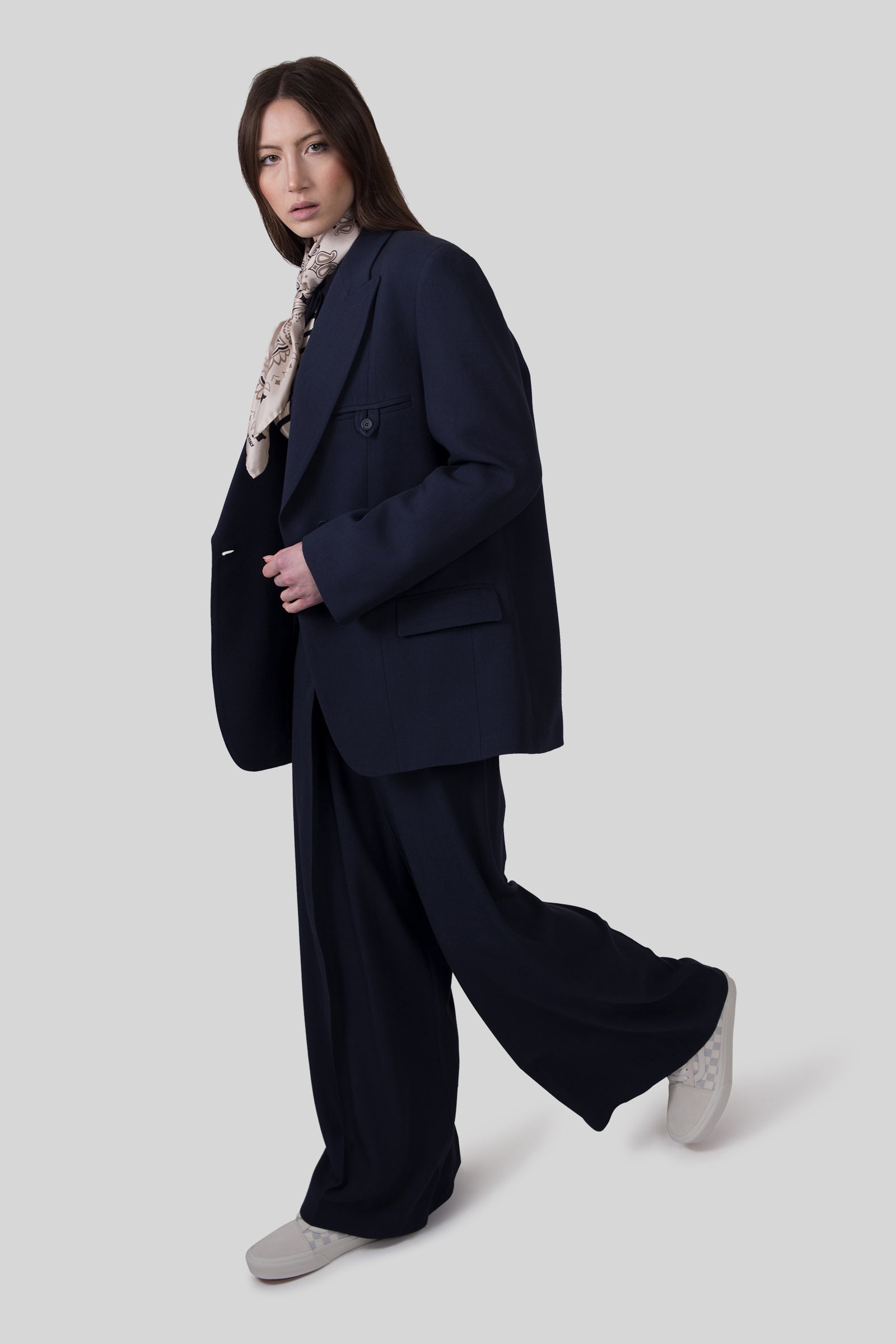 Semicouture Giacca Soledad Blu Donna - 2