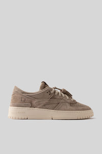 D.a.t.e. Sneaker Torneo Suede Taupe Uomo d.a.t.e.
