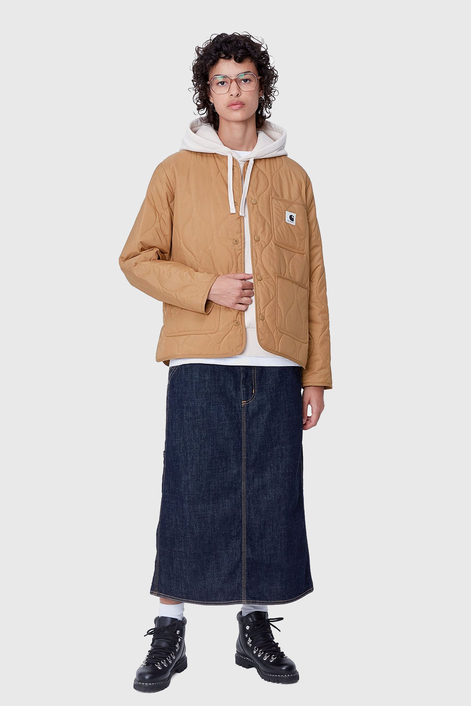 Carhartt Wip W' Skyler Liner Beige Donna - 2