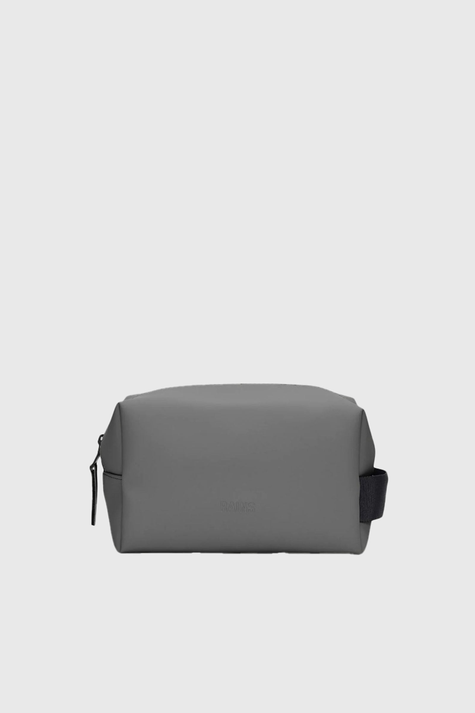 Rains Wash Bag Small Grigio Unisex - 1