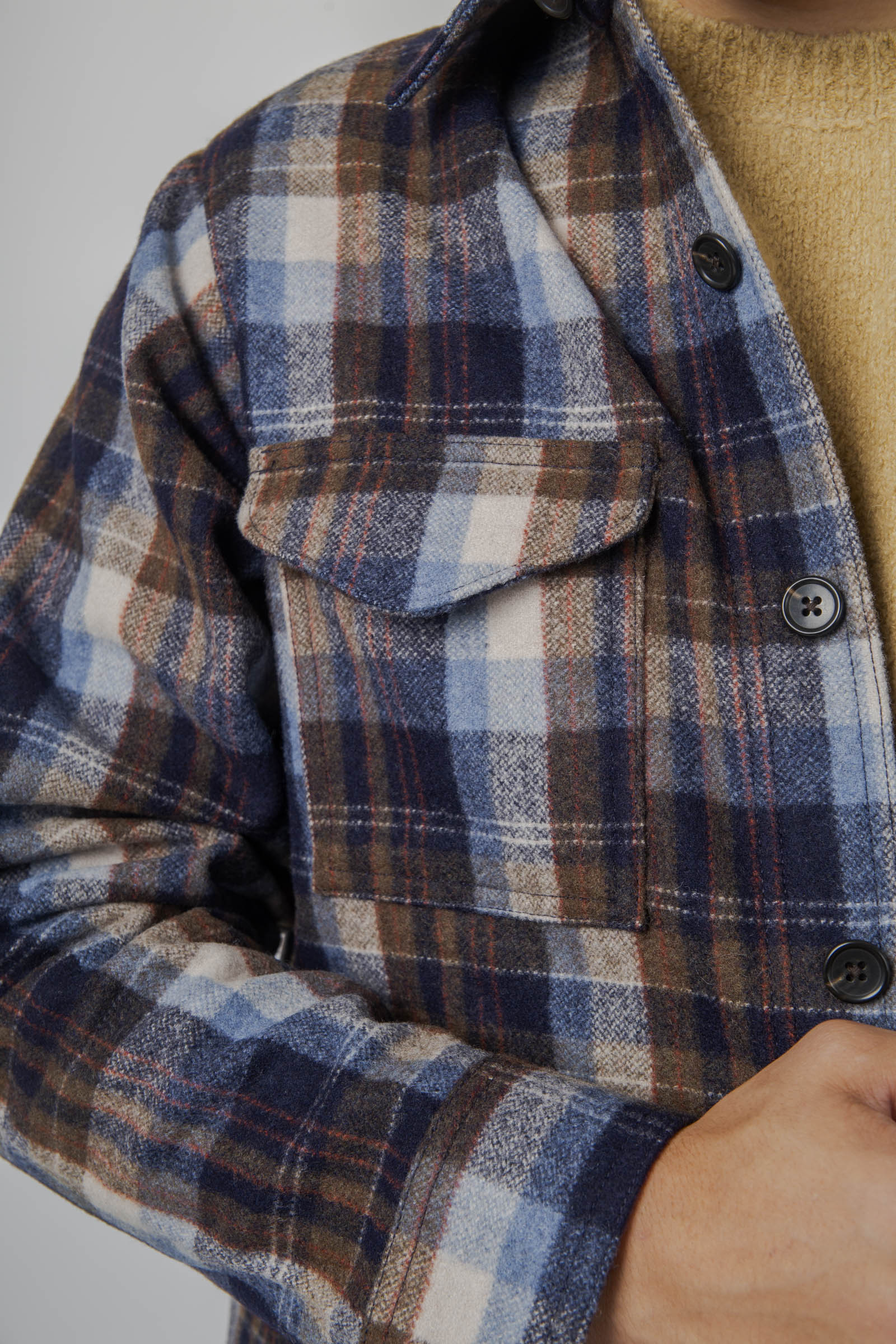 Filson Jac-shirt Marrone/blu Uomo - 2