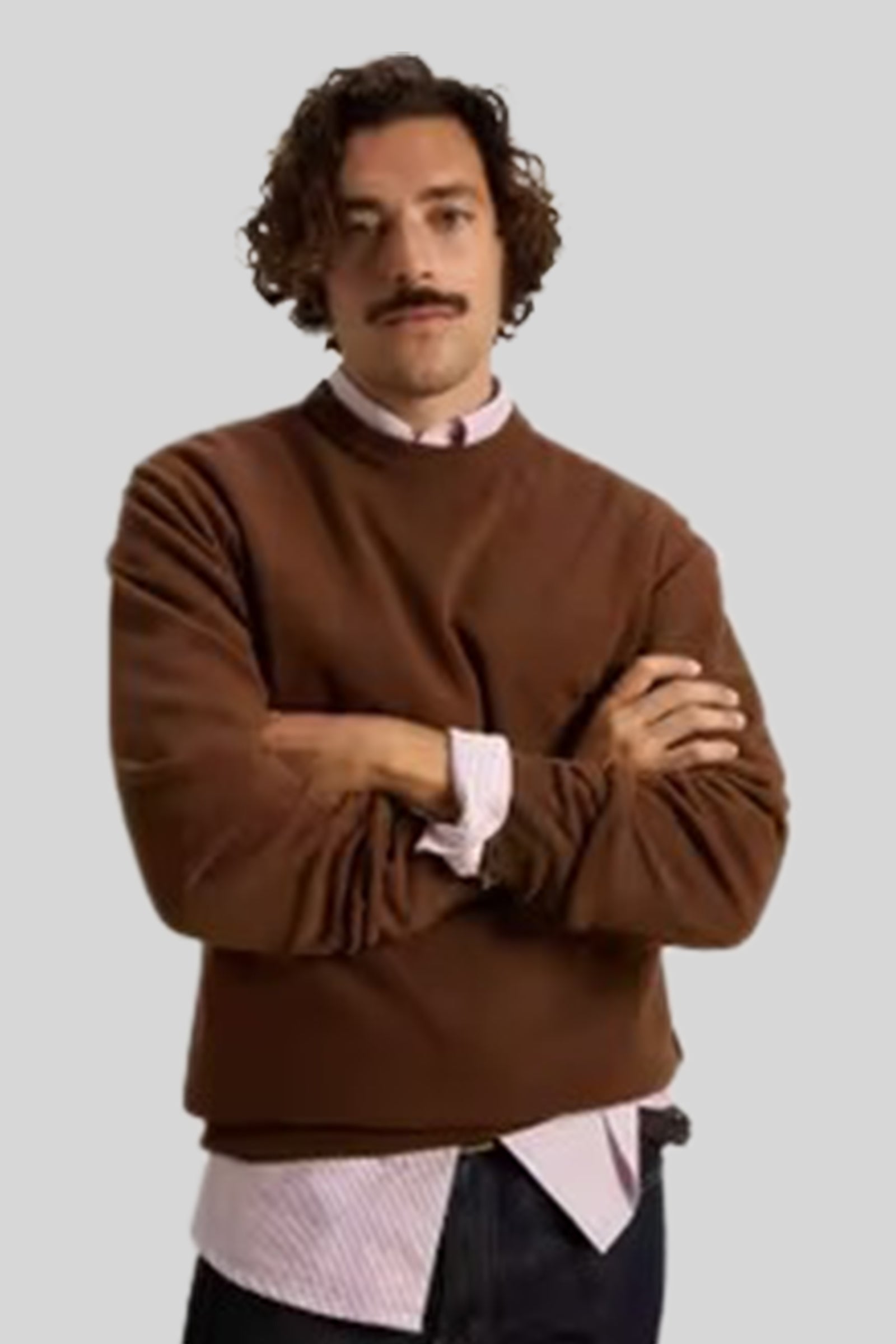 Woolrich Maglia Girocollo In Lana Cammello Uomo - 5