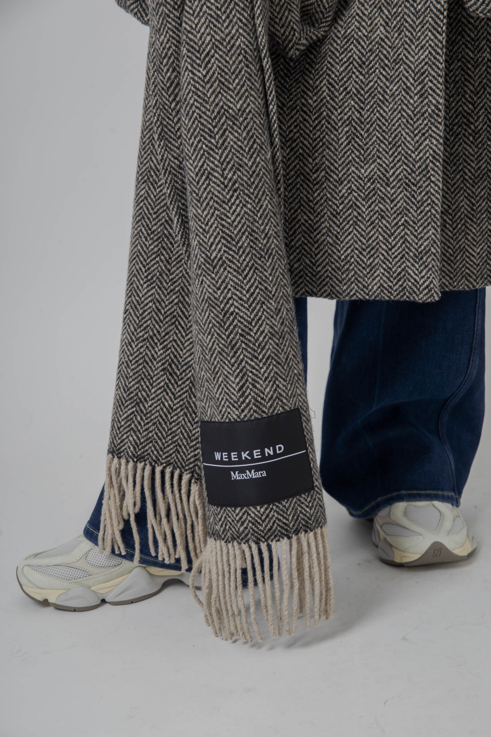 Zenica Wool Tweed Wrap Coat - 9