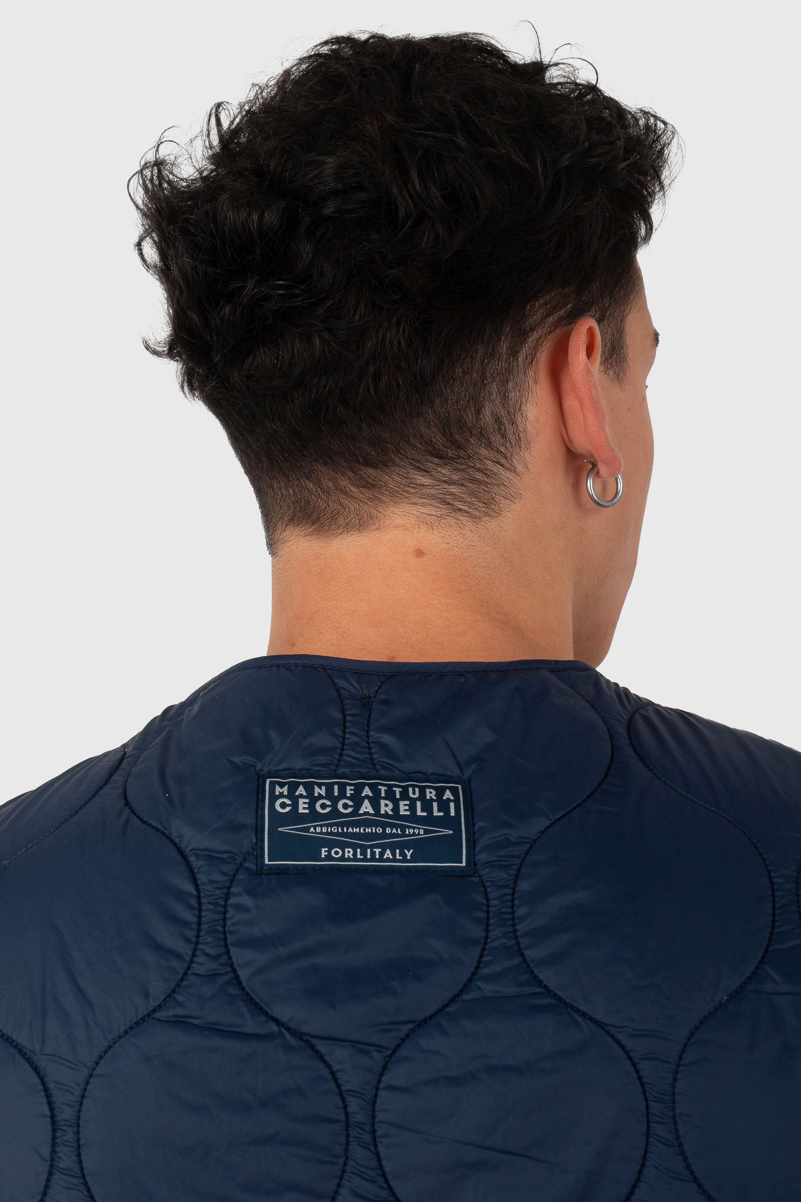 Manifattura Ceccarelli All Seasons Vest Blu/verde Uomo - 5