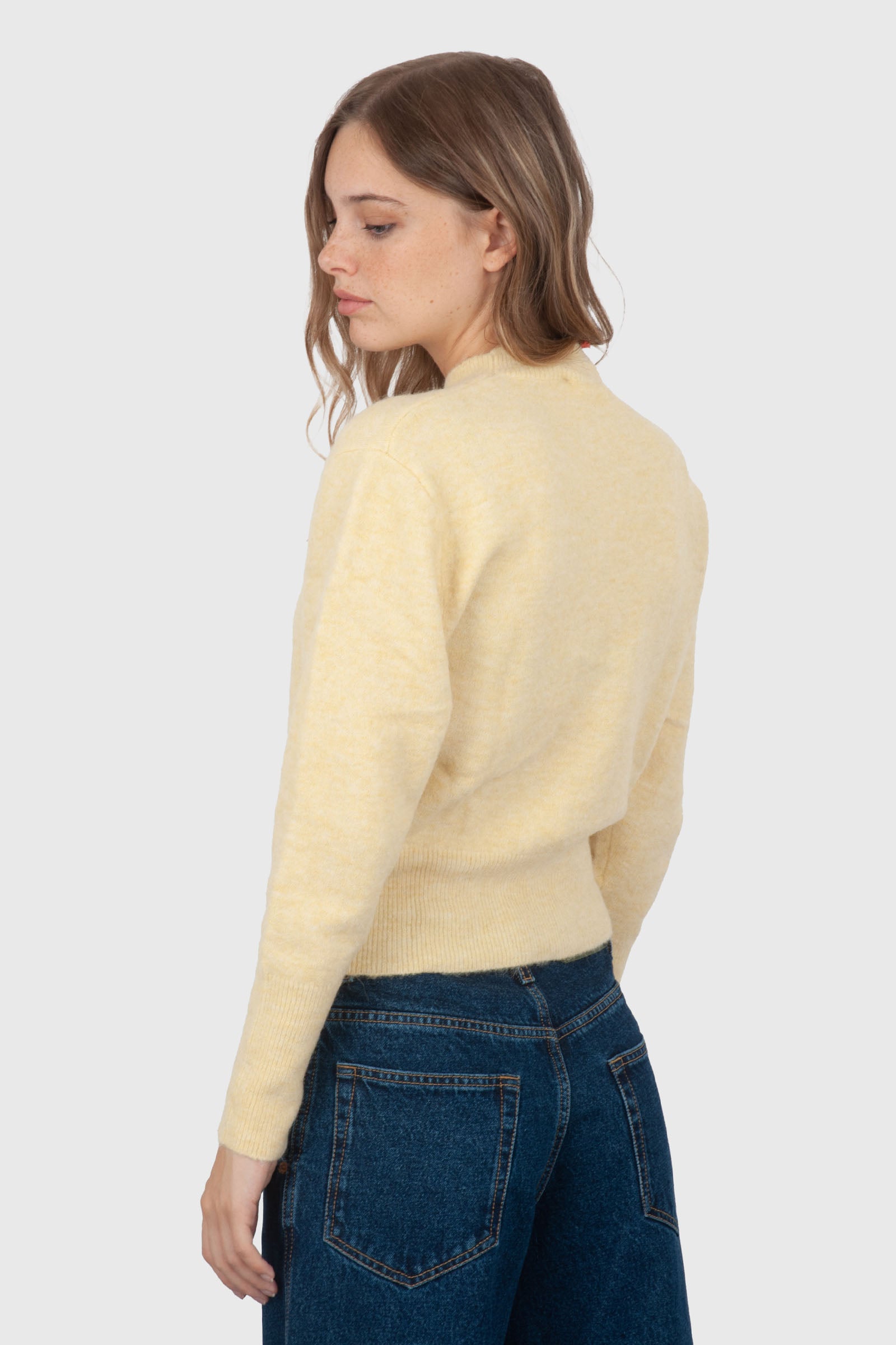 Absolut Cashmere Maglia Cobh Giallo Donna - 4