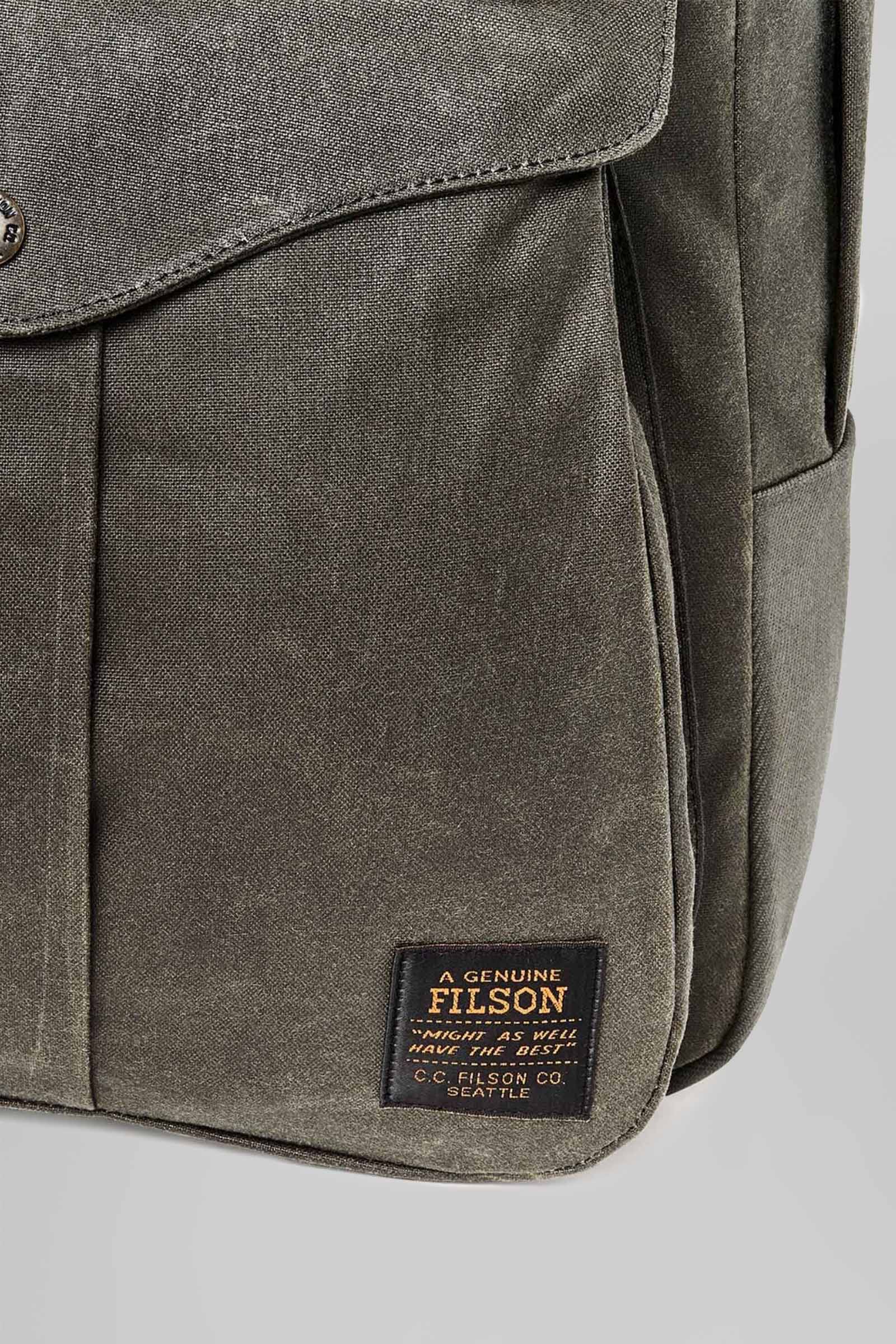 Filson Journeyman Backpack Verde Uomo - 8