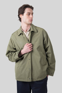 Aspesi Camicia Pollard Lite In Taffeta Verde Salvia Uomo aspesi