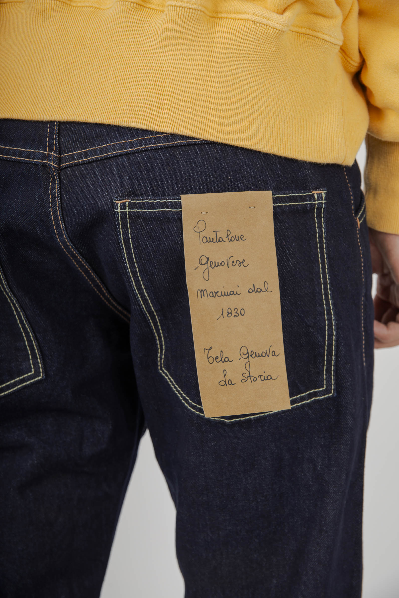 Tela Genova Jeans Gregorio Blu Scuro Uomo - 7