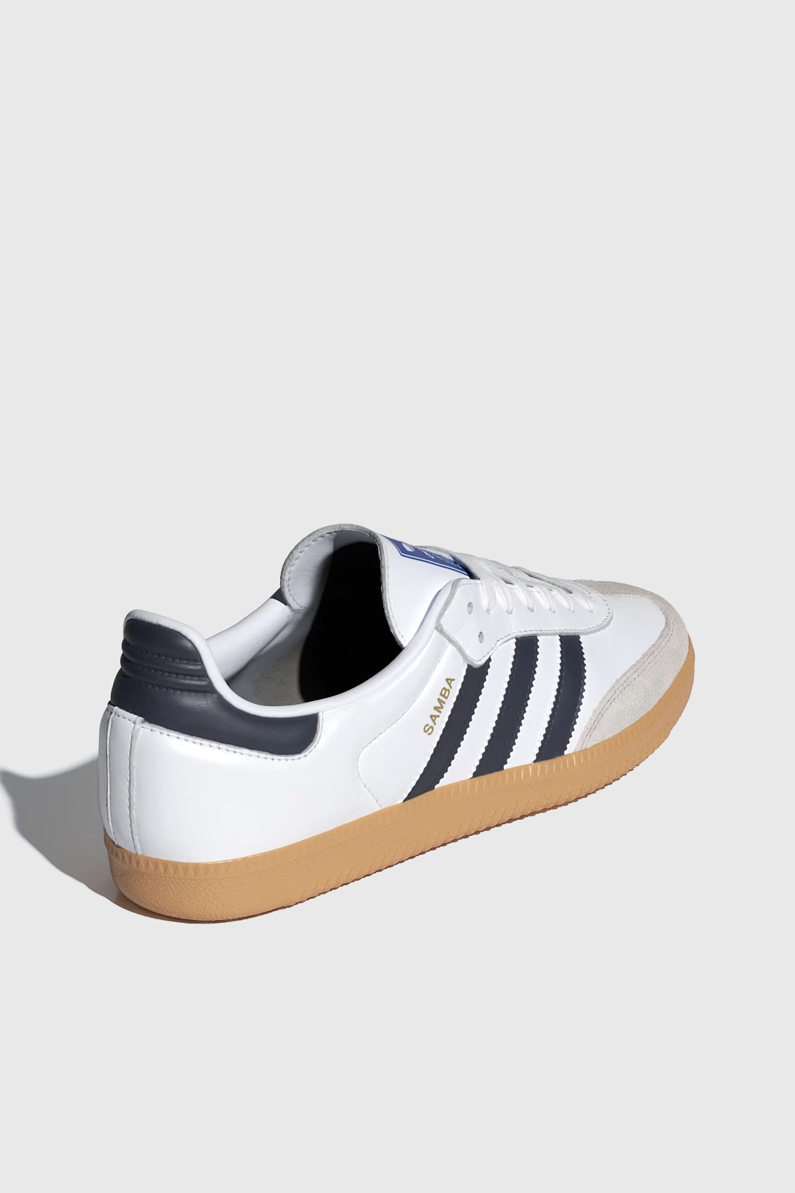 Adidas Originals Sneaker Samba Og Bianco/blu Uomo - 3