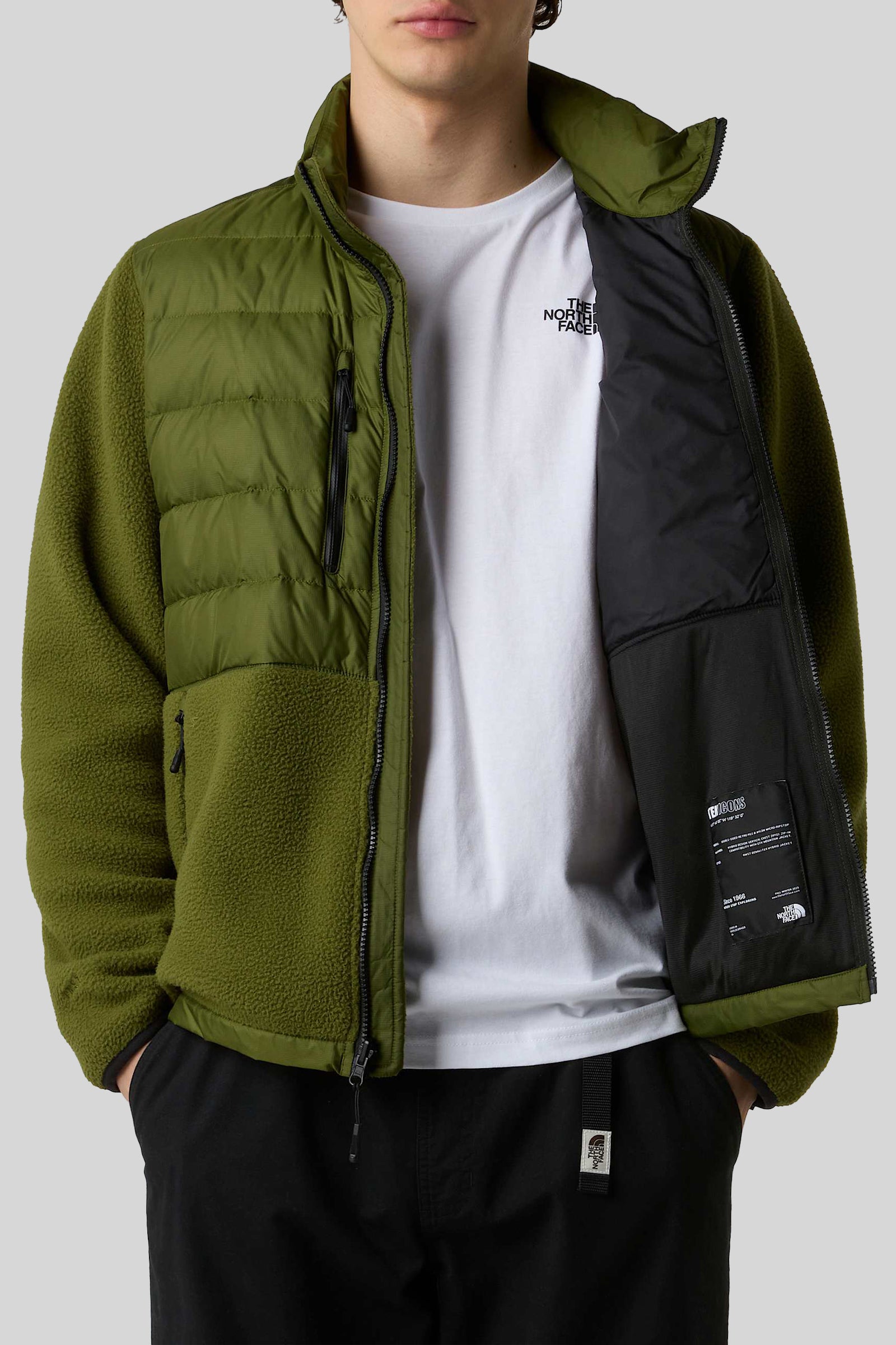 The North Face Rmst Denali Tek Hybrid Jacket Verde Uomo - 5
