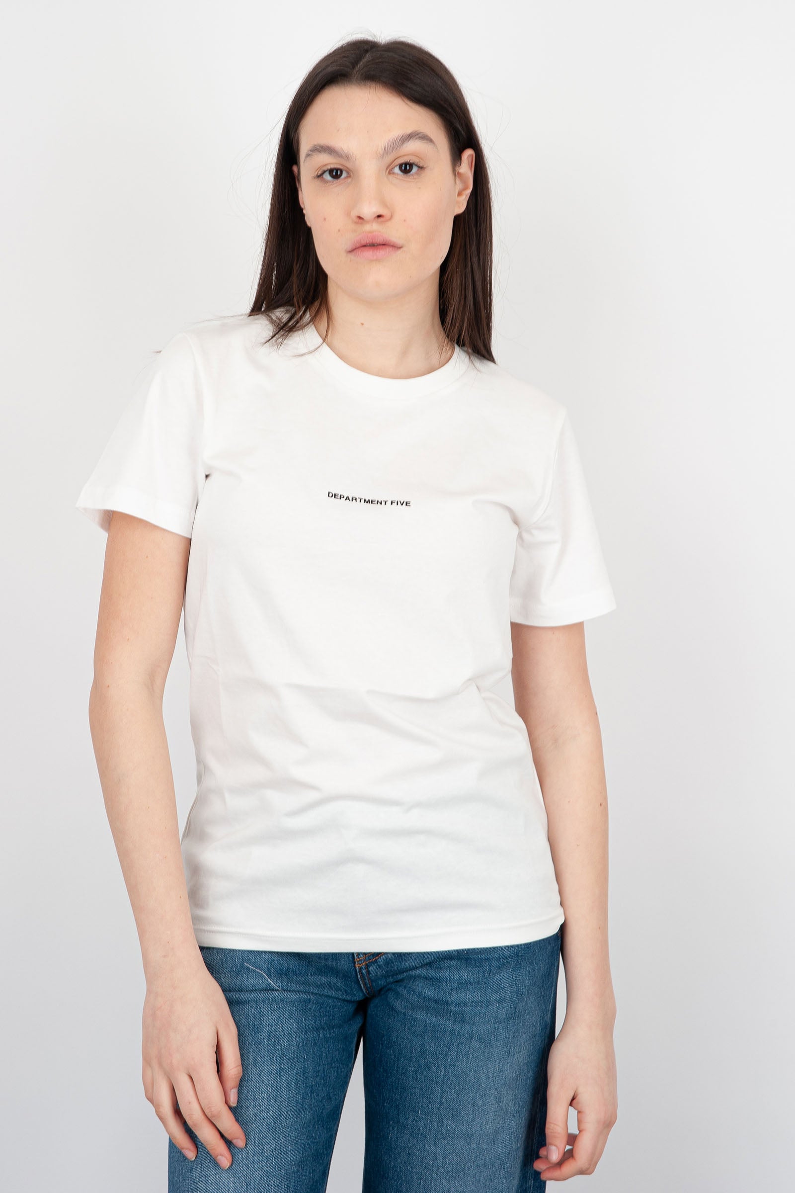Department Five T-shirt Girocollo Fleur Cotone Bianco - 1